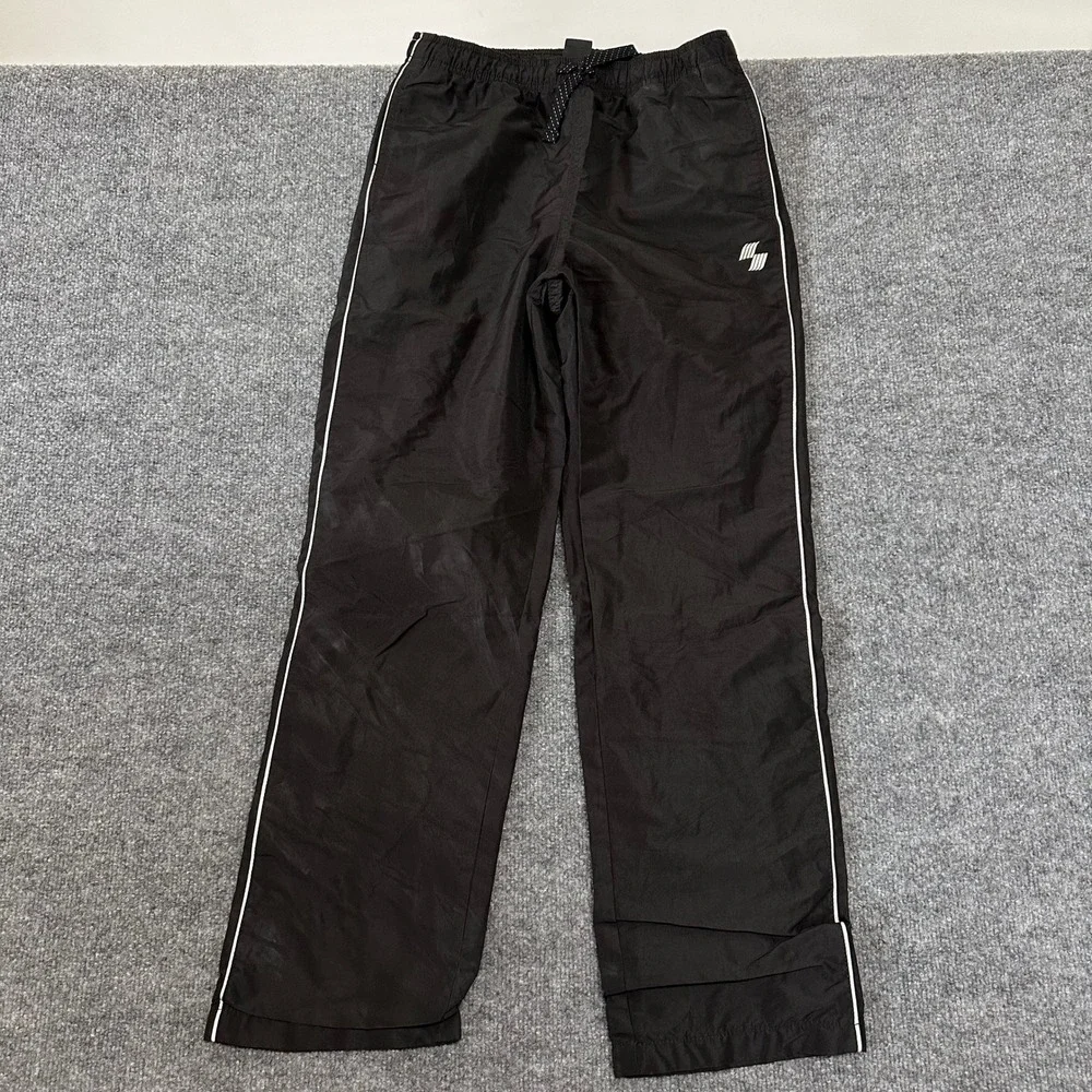 The Children's Place Track Pants Boys Size XXL 16 Black Sport Athletic Wind
